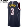 Maillot Enfant Denver Nuggets Bones Hyland 3 2022-23 Nike Icon Edition Navy Swingman